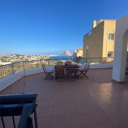 Chalet Adosado Con Vistas Al Mar Calp Exterior foto