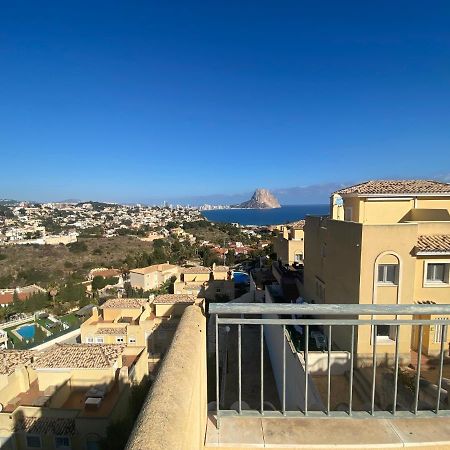 Chalet Adosado Con Vistas Al Mar Calp Exterior foto