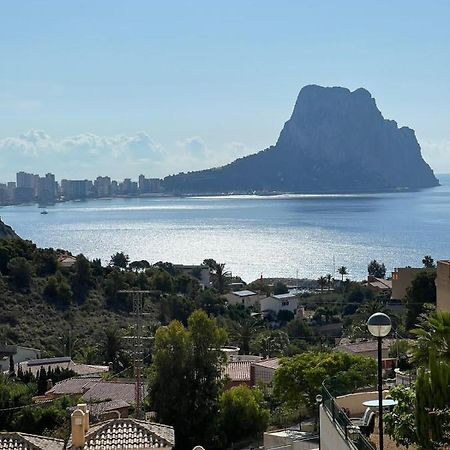 Chalet Adosado Con Vistas Al Mar Calp Exterior foto