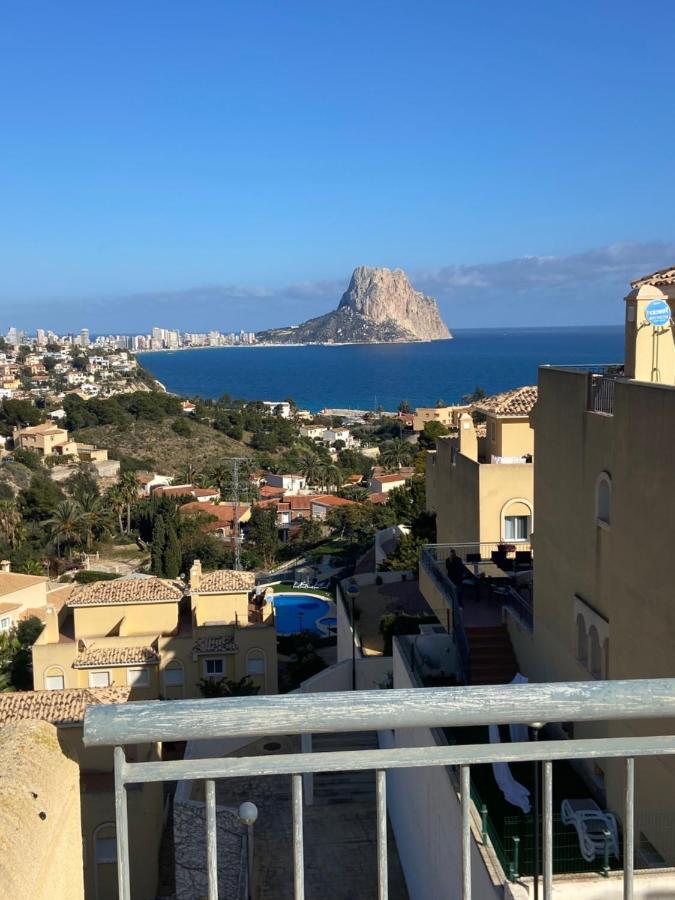 Chalet Adosado Con Vistas Al Mar Calp Exterior foto