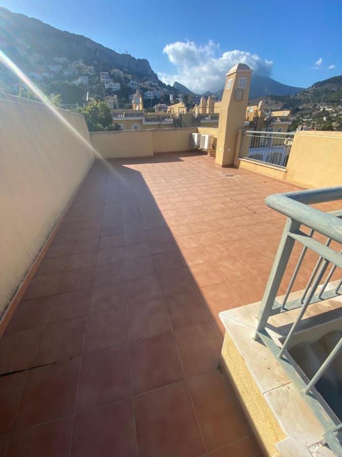 Chalet Adosado Con Vistas Al Mar Calp Exterior foto