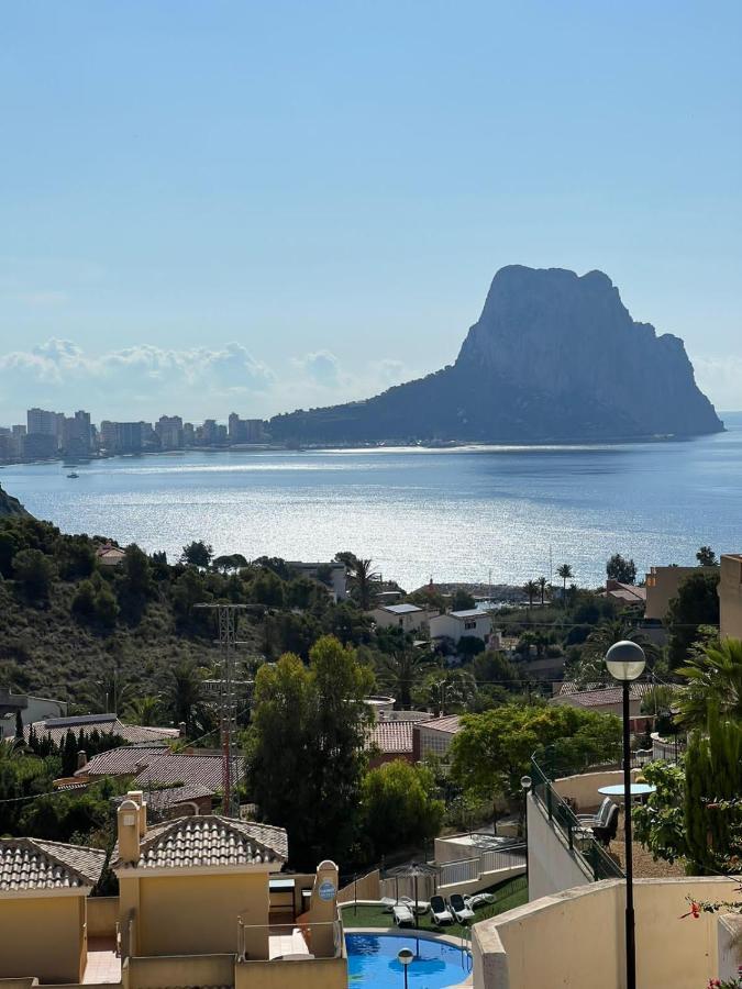 Chalet Adosado Con Vistas Al Mar Calp Exterior foto